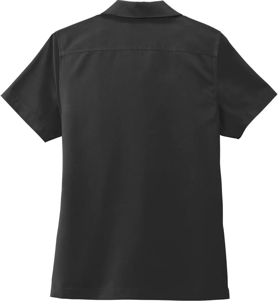 Port Authority Lw400 Women’s Short Sleeve Performance Staff Shirt - Black