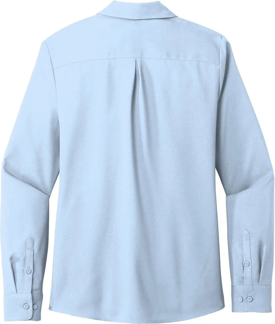 Port Authority Lw401 Women’s Long Sleeve Performance Staff Shirt - Cloud Blue