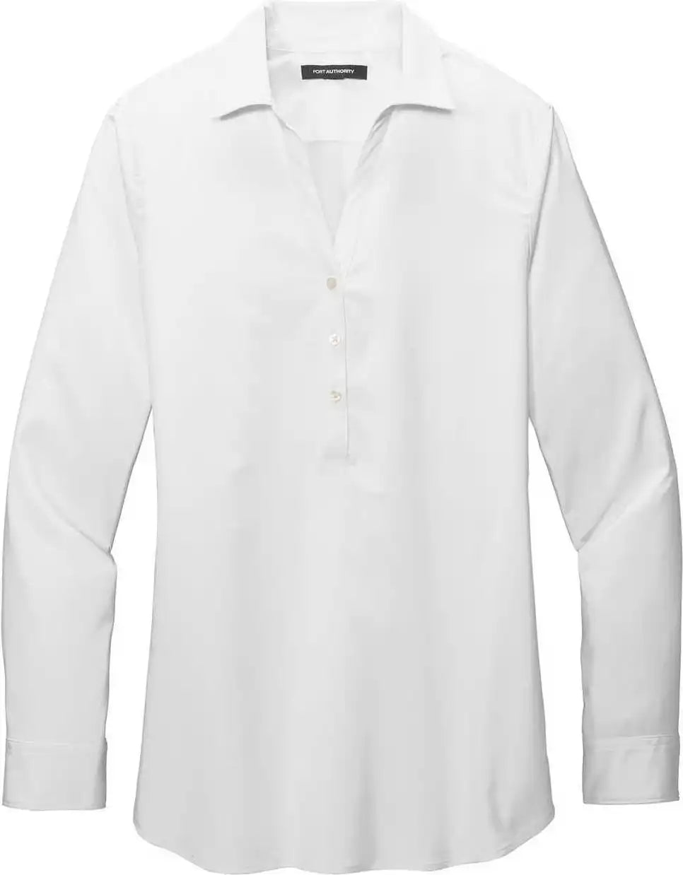 Port Authority Lw680 Ladies City Stretch Tunic - White