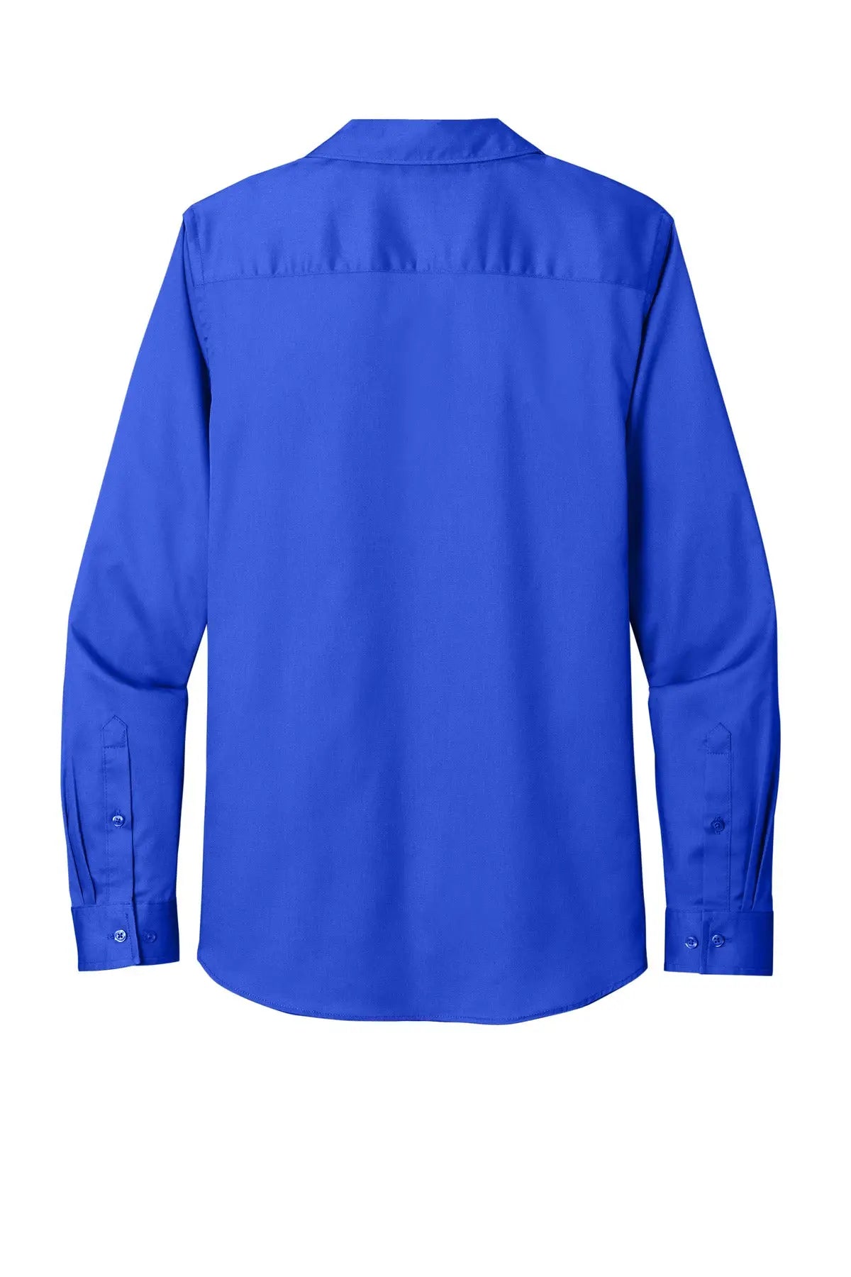 Port Authority Lw808 Women’s Long Sleeve Superpro React Twill Shirt - True Royal