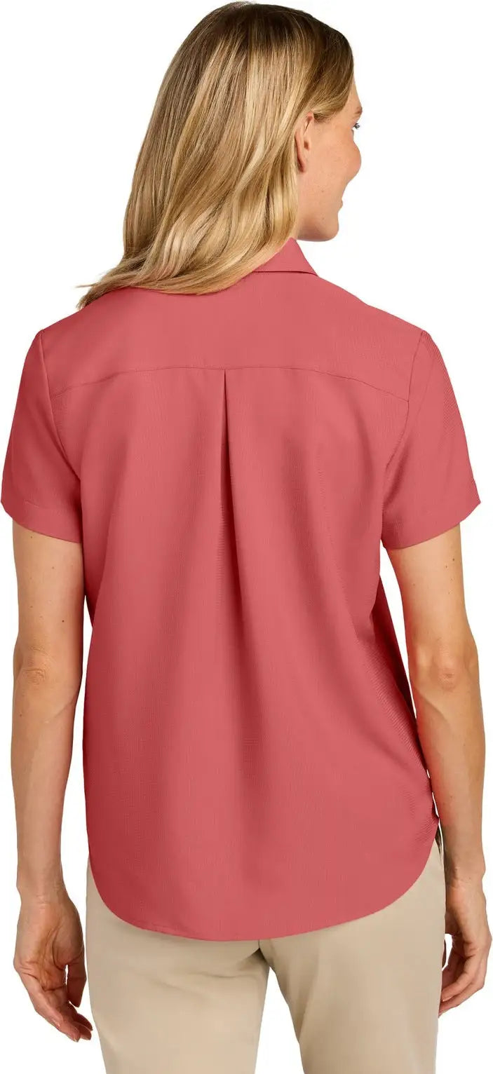 Port Authority Lw963 Women’s Short Sleeve Uv Dockside Shirt - Coral Reef