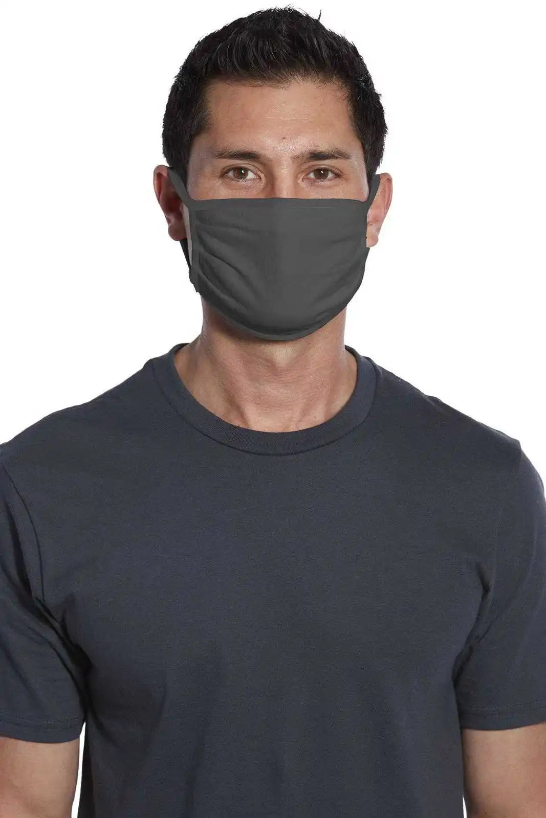 Port Authority Pamask05 Cotton Knit Face Mask (5 Pack) - Charcoal - Dark Gray / Osfm