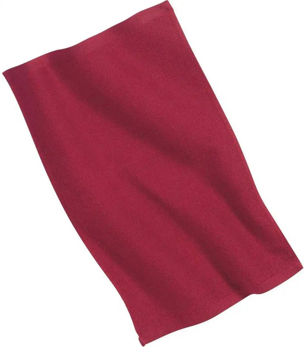 Port Authority Pt38 Rally Towel - Red - one Size Fits Most