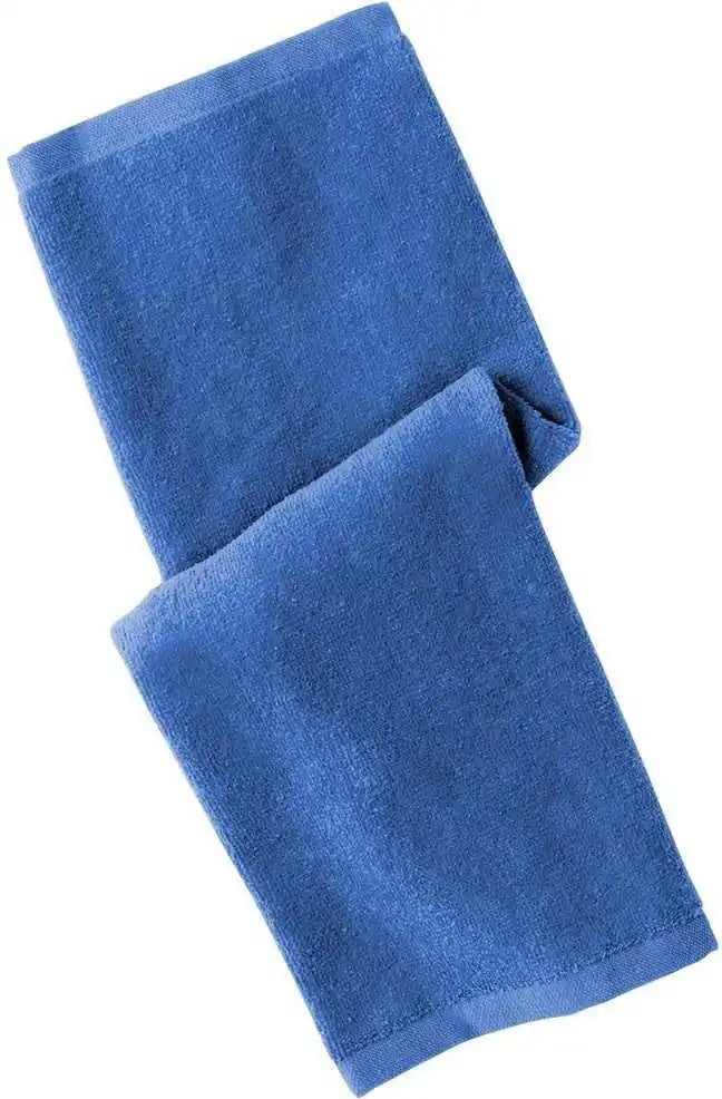 Port Authority Pt390 Hemmed Towel - Royal - one Size Fits Most