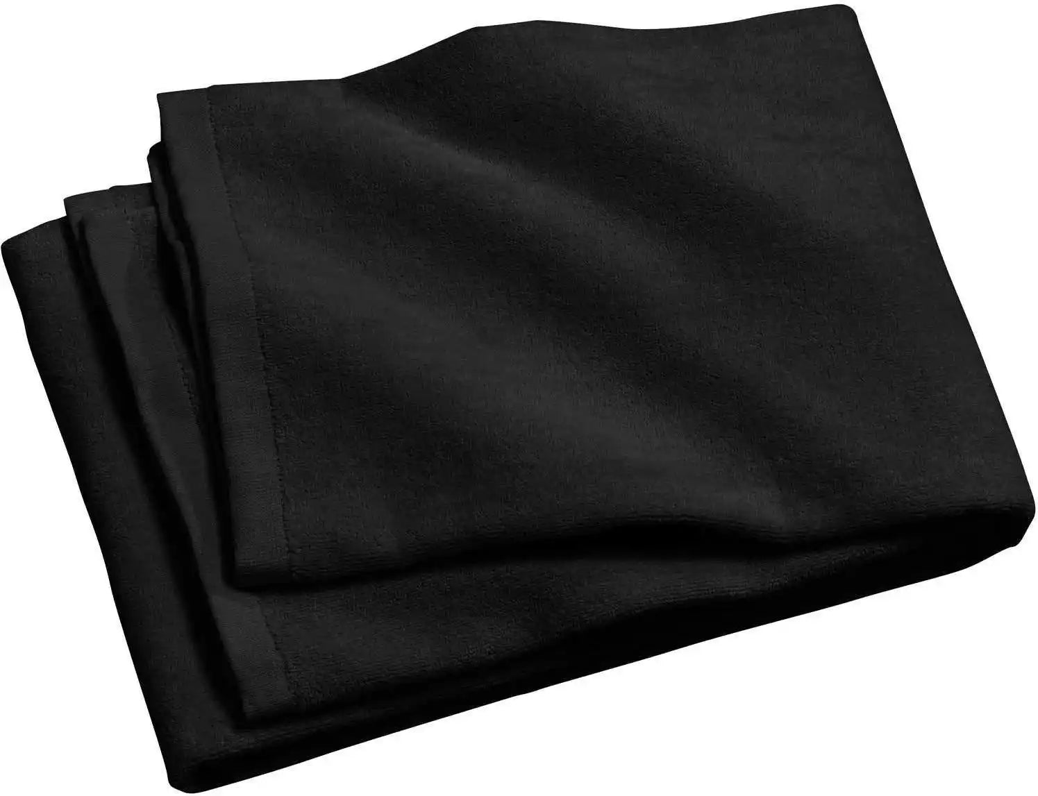Port Authority Pt42 Beach Towel Black / one Size Fits Most