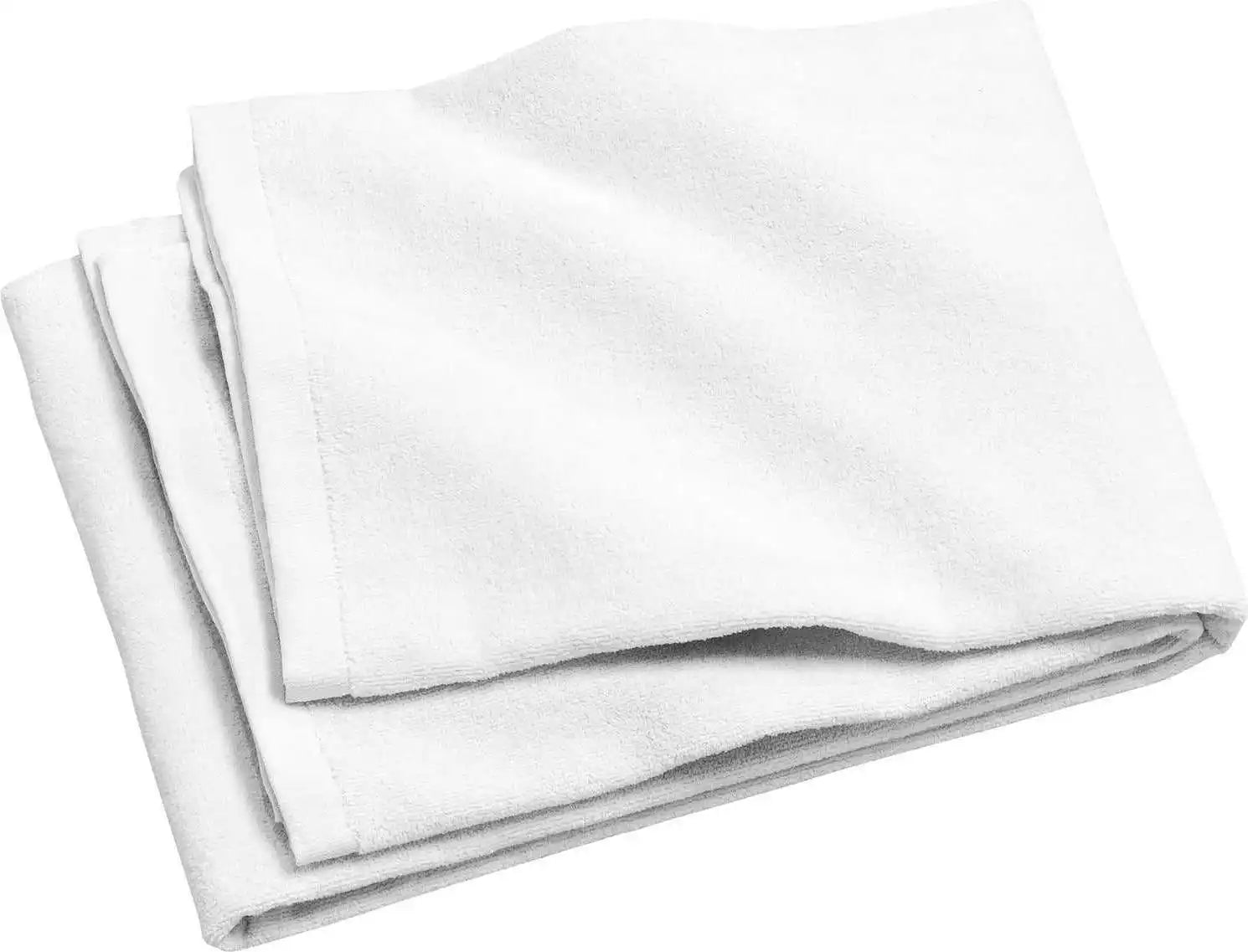 Port Authority Pt42 Beach Towel - White - one Size Fits Most