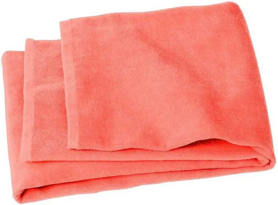 Port Authority Pt44 Value Beach Towel - Papaya - Coral / one Size Fits Most