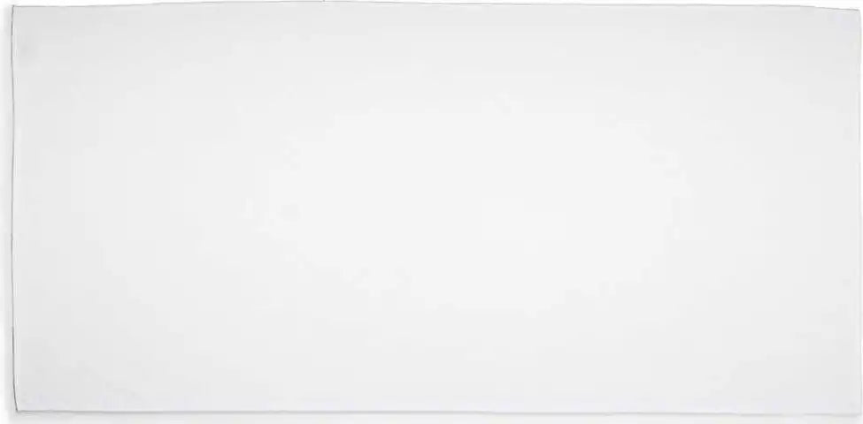 Port Authority Pt49 Sublimation Beach Towel - White - one Size Fits Most
