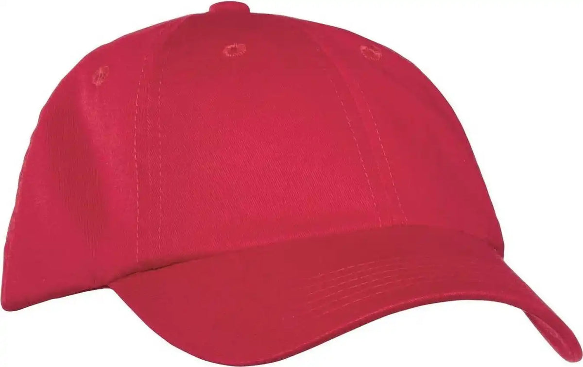 Port Authority Pwu Garment-washed Cap - Berry - Red / 7’’ - 7 3/8’’