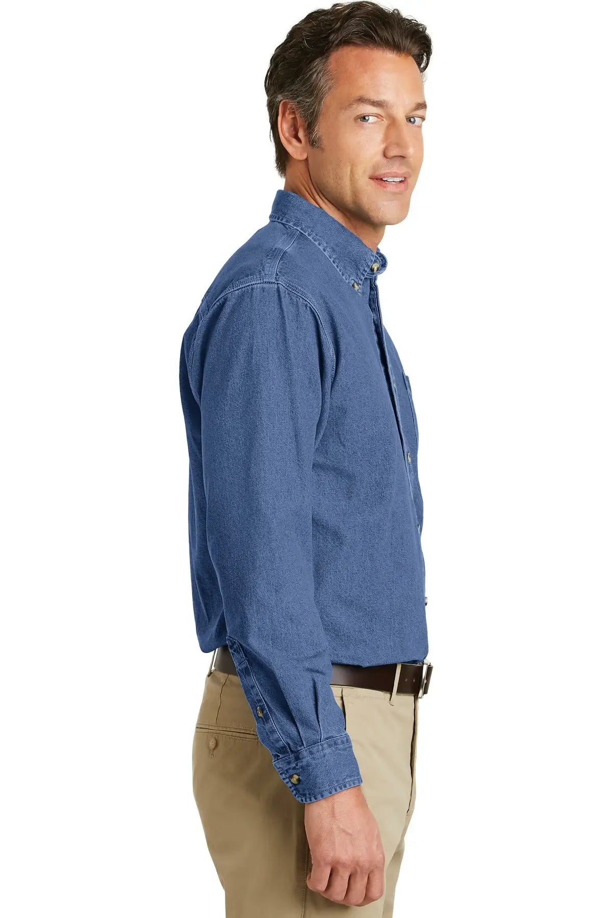 Port Authority S100 Heavyweight Denim Shirt
