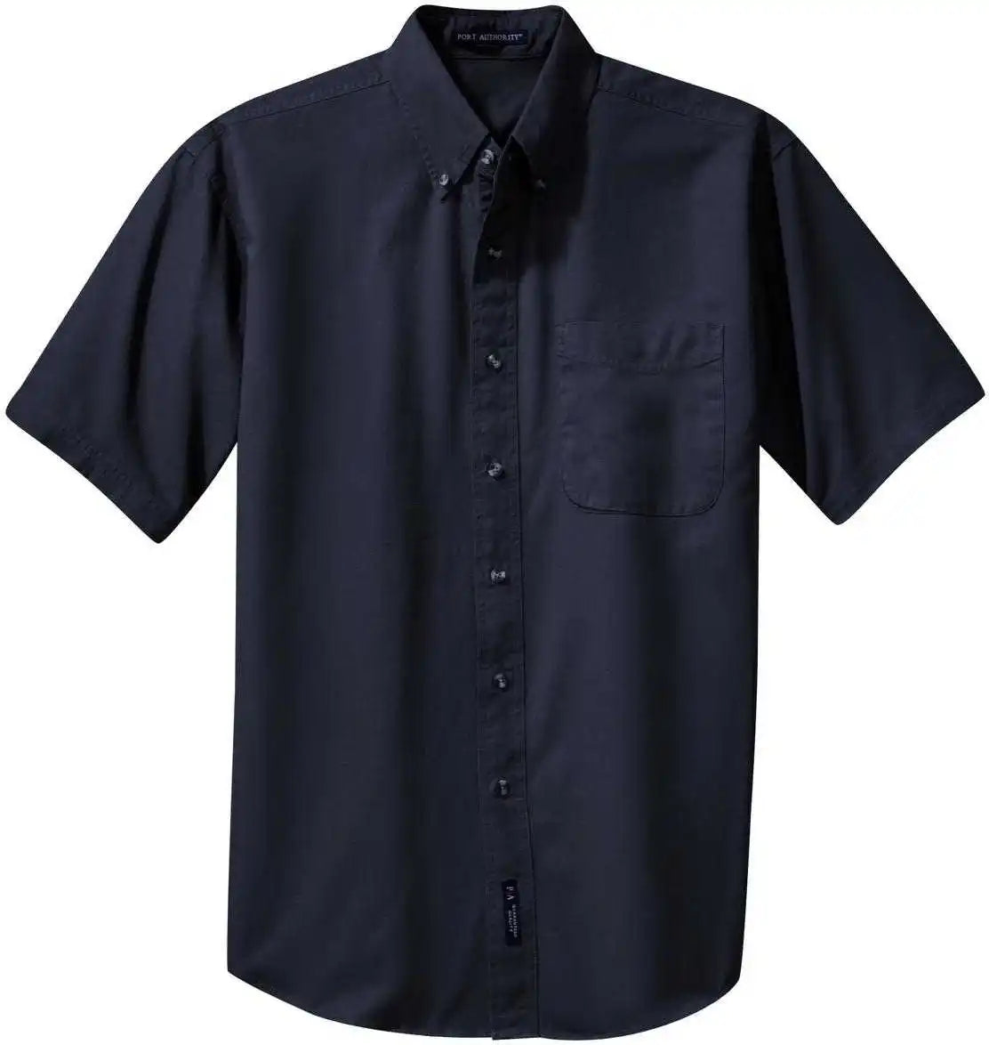 Port Authority S500t Short Sleeve Twill Shirt Classic Navy