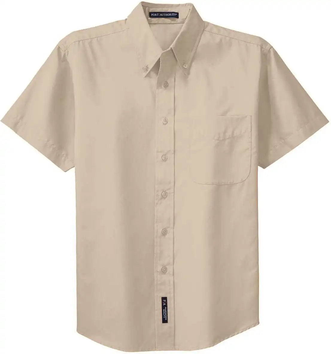 Port Authority S508 Short Sleeve Easy Care Shirt Stone
