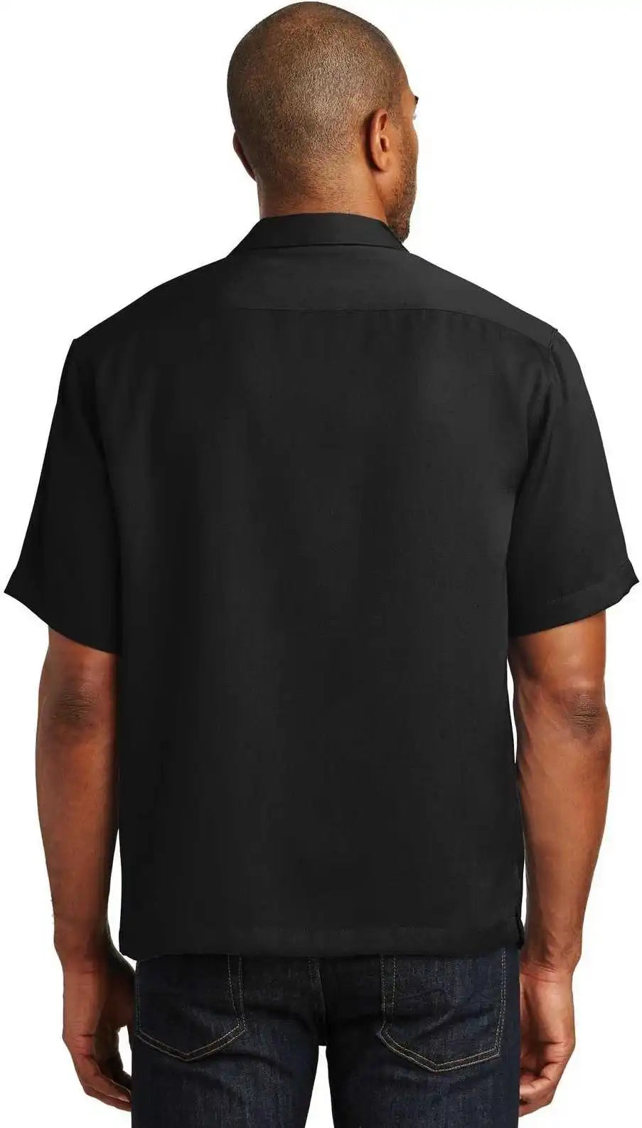 Port Authority S535 Easy Care Camp Shirt Black