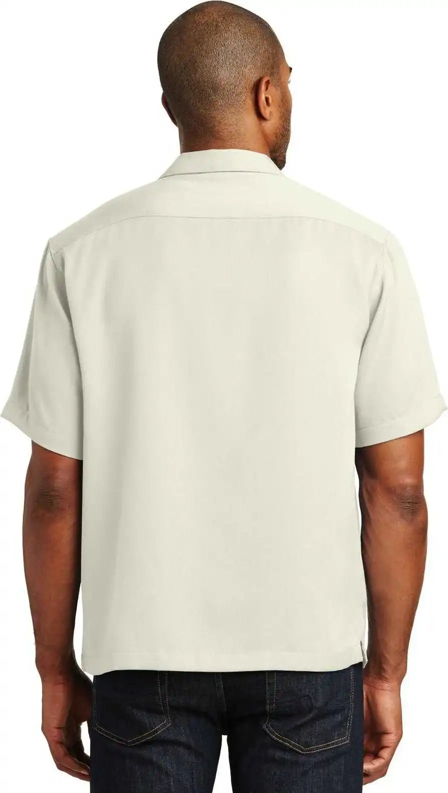 Port Authority S535 Easy Care Camp Shirt Ivory