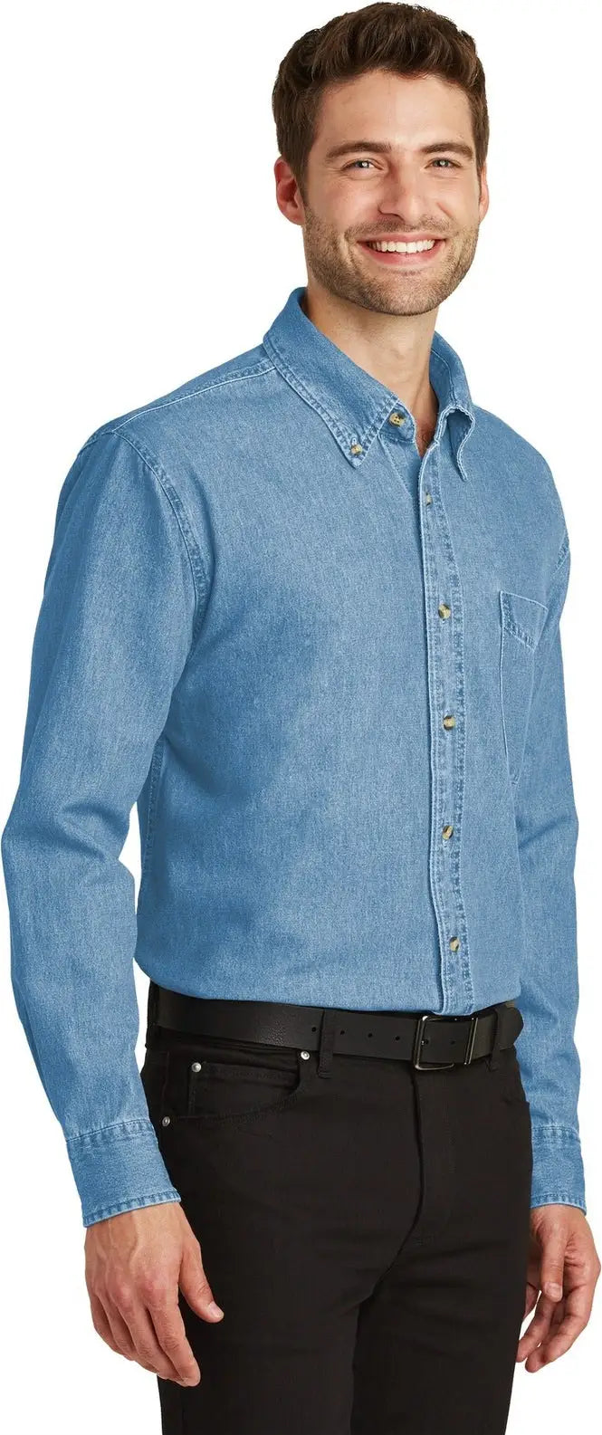 Port Authority S600 Long Sleeve Denim Shirt