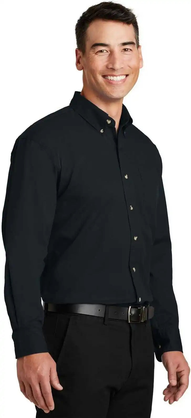 Port Authority S600t Long Sleeve Twill Shirt - Classic Navy