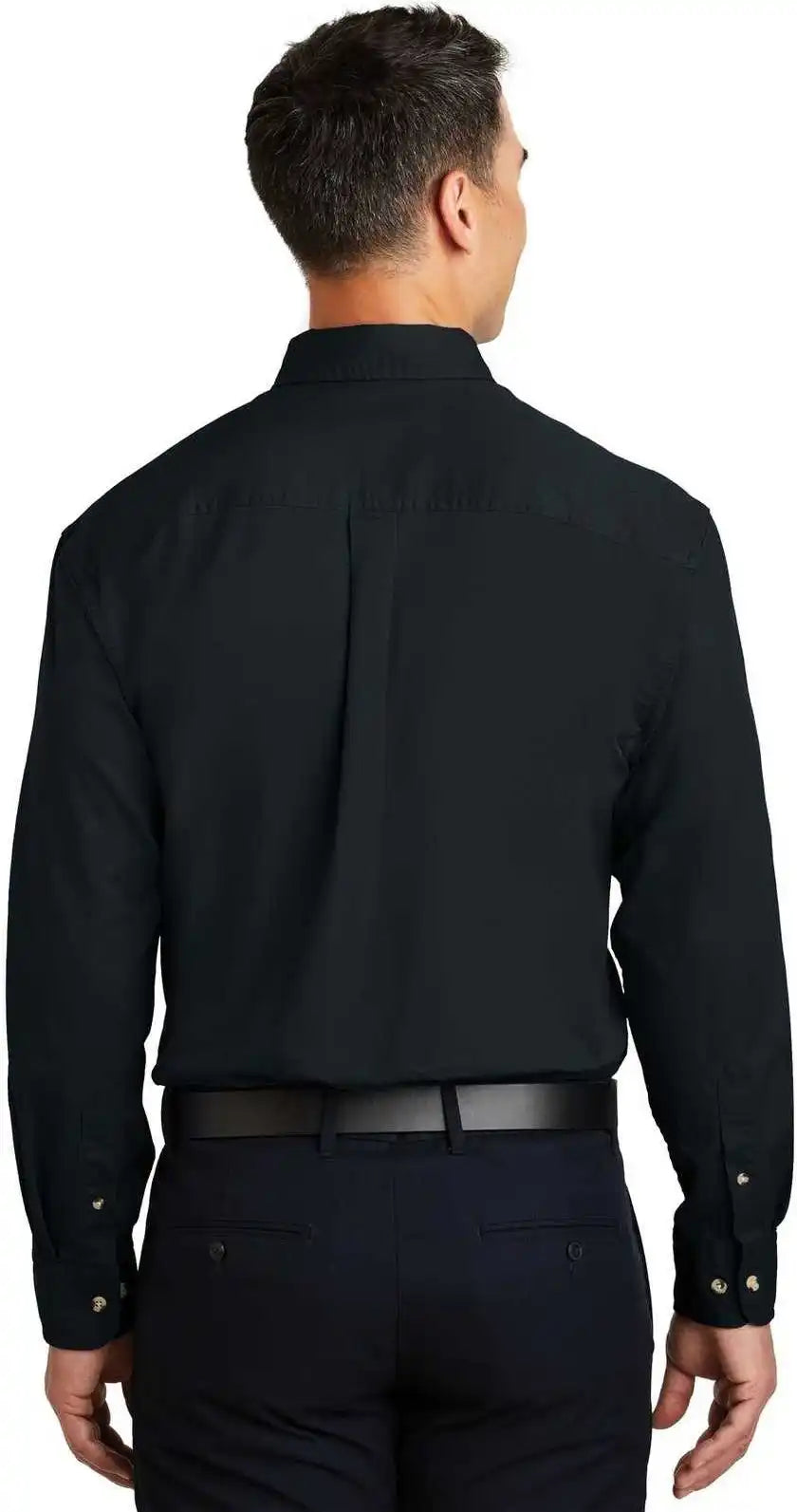 Port Authority S600t Long Sleeve Twill Shirt - Classic Navy
