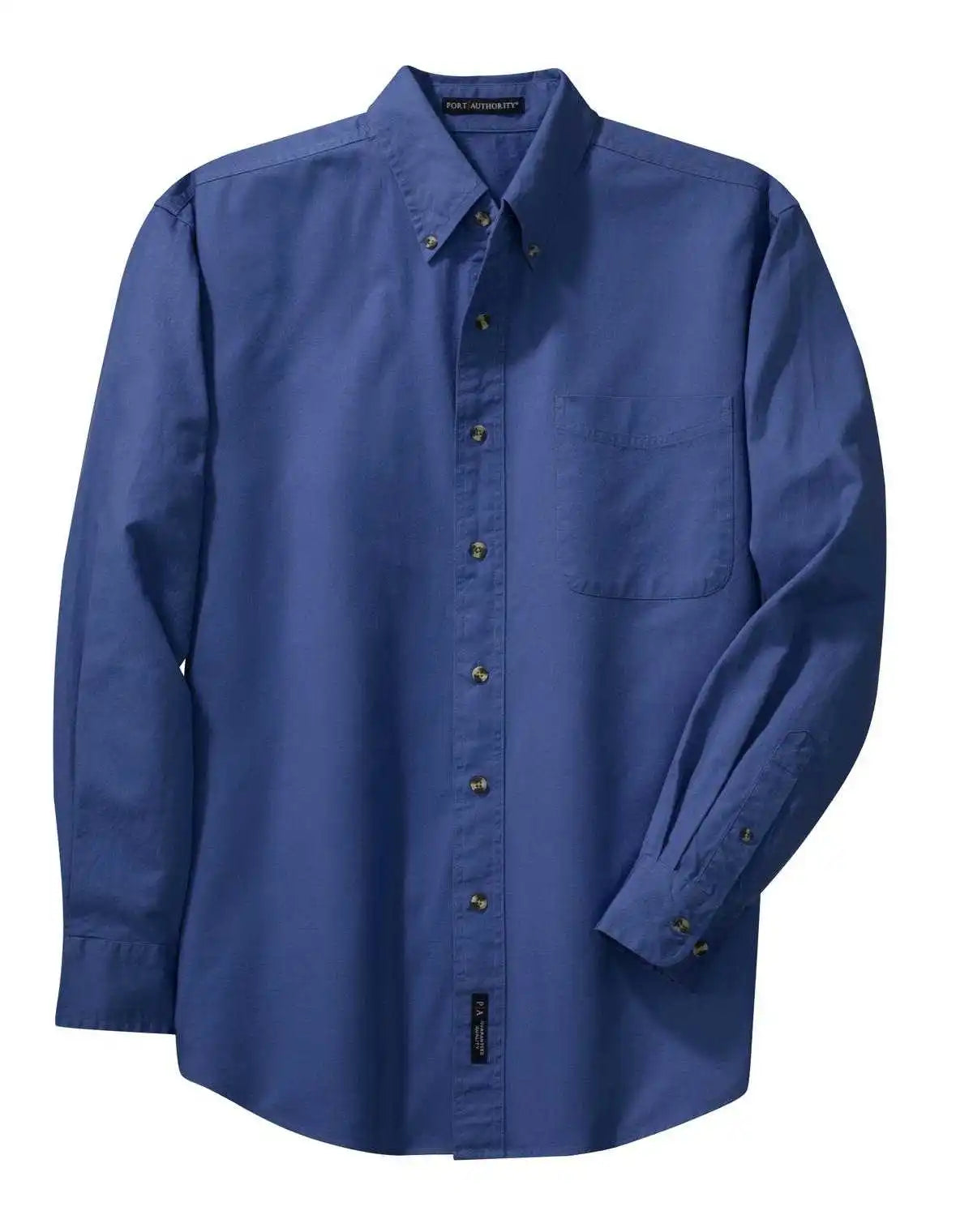 Port Authority S600t Long Sleeve Twill Shirt - Faded Blue