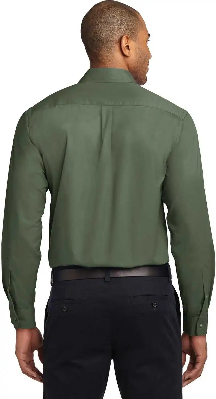 Port Authority S608 Long Sleeve Easy Care Shirt Clover Green