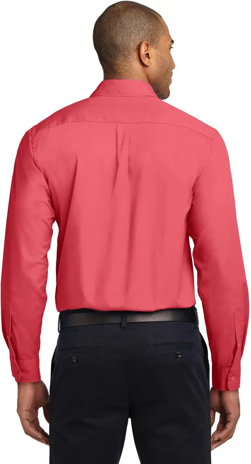 Port Authority S608 Long Sleeve Easy Care Shirt - Hibiscus