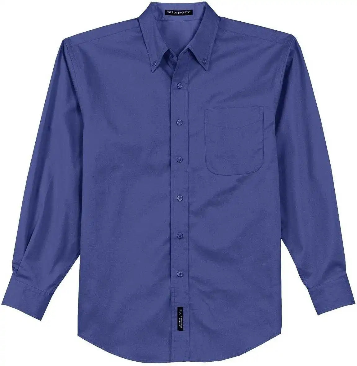 Port Authority S608 Long Sleeve Easy Care Shirt - Mediterranean Blue