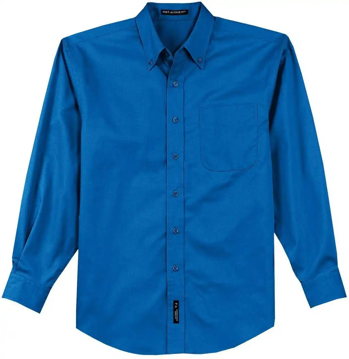 Port Authority S608 Long Sleeve Easy Care Shirt Strong Blue