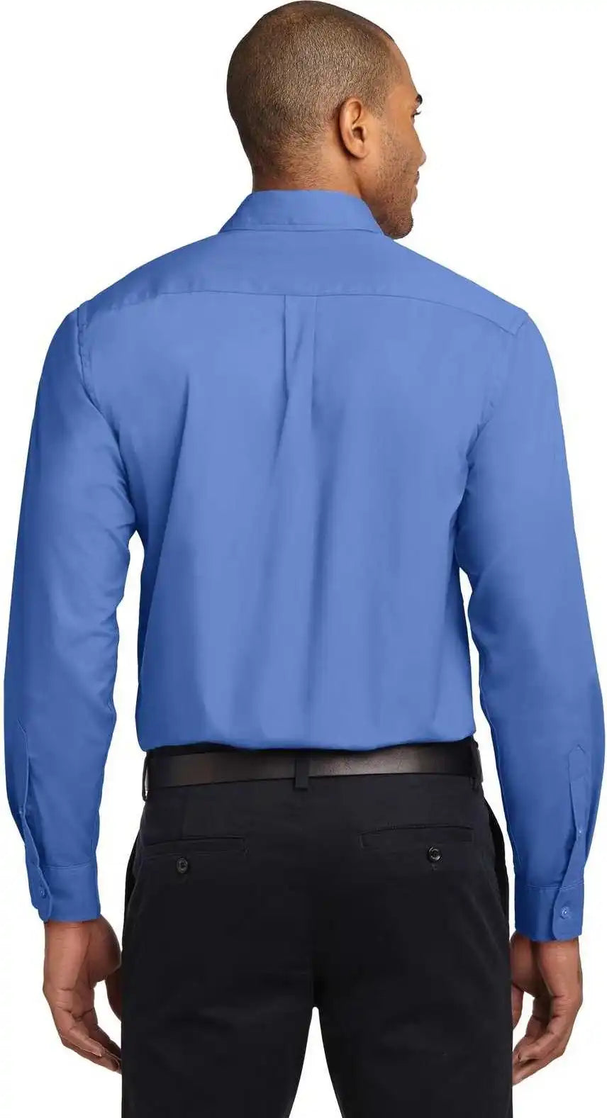Port Authority S608es Extended Size Long Sleeve Easy Care Shirt - Ultramarine Blue