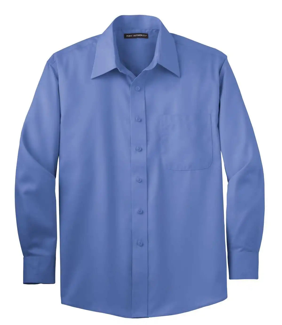 Port Authority S638 Non-iron Twill Shirt - Ultramarine Blue