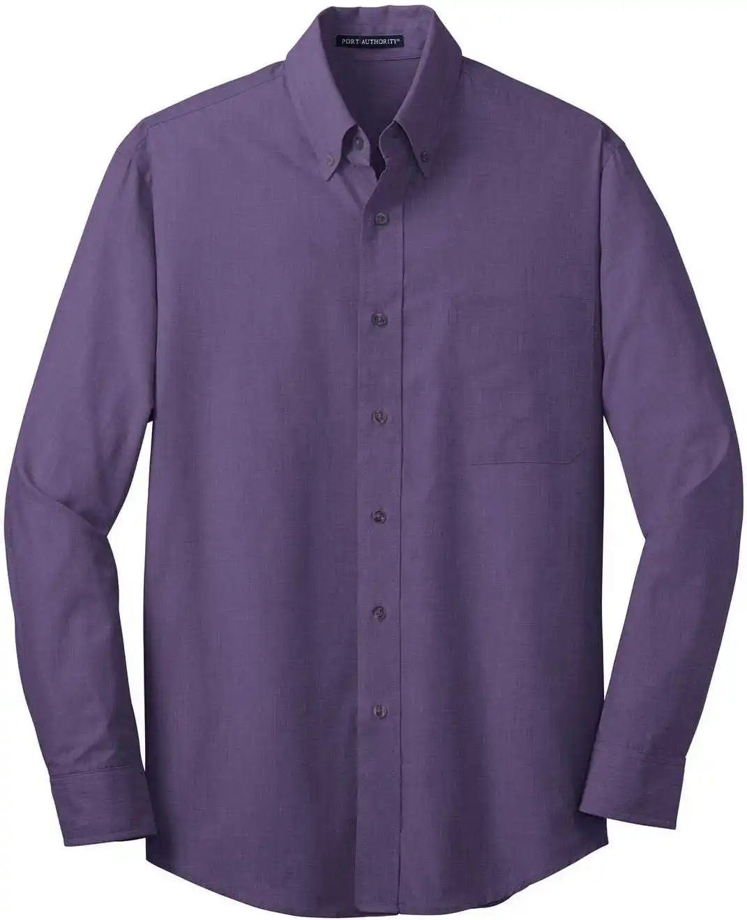 Port Authority S640 Crosshatch Easy Care Shirt - Grape Harvest