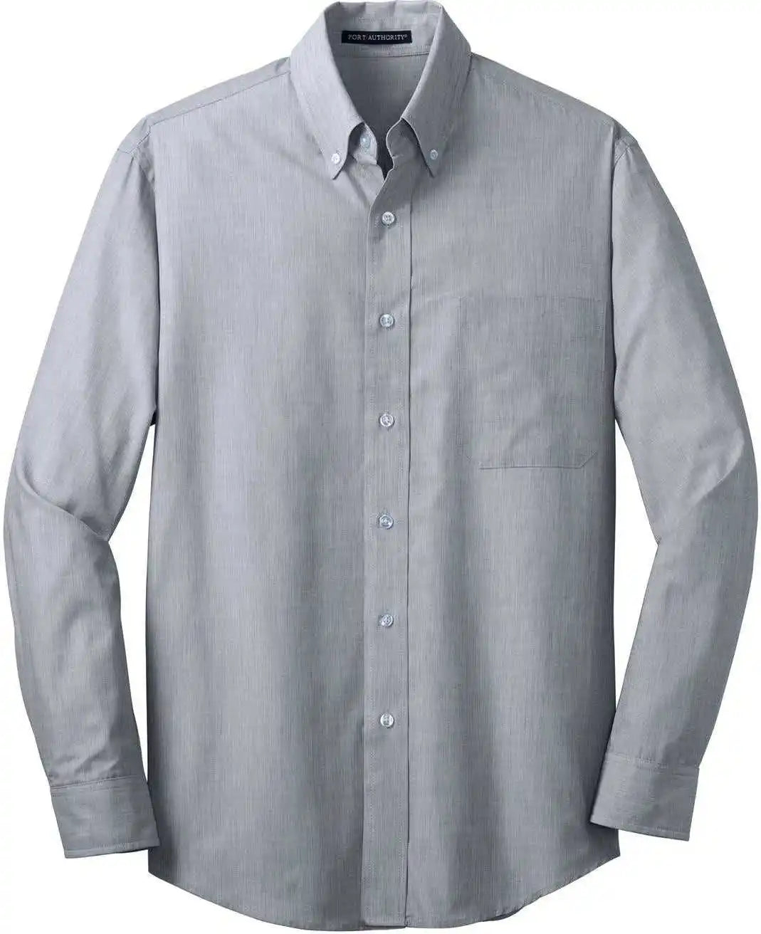 Port Authority S640 Crosshatch Easy Care Shirt Navy Frost