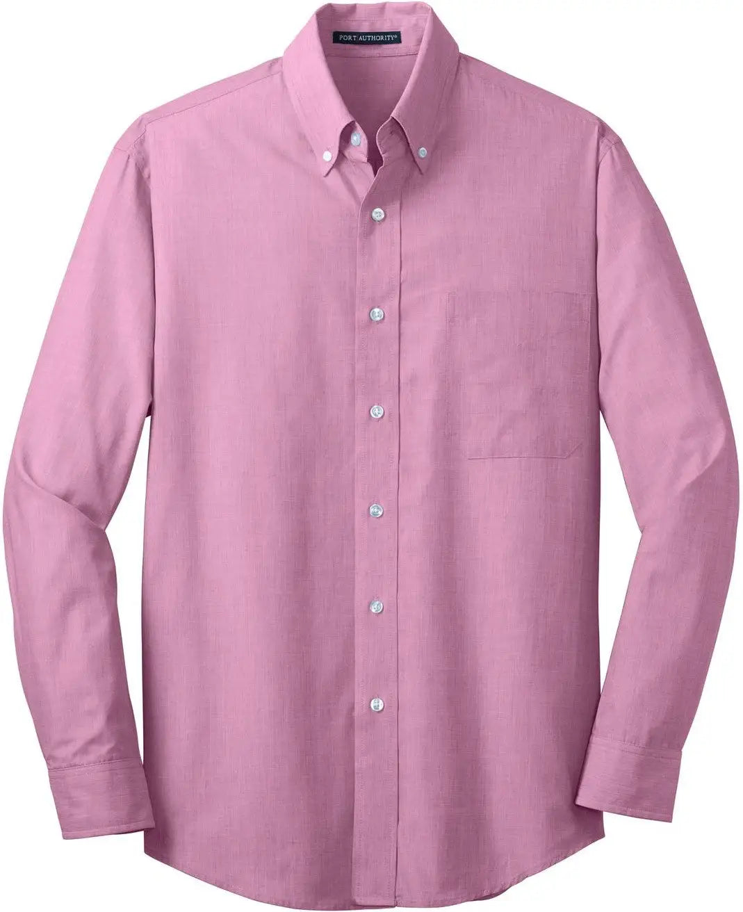 Port Authority S640 Crosshatch Easy Care Shirt - Pink Orchid