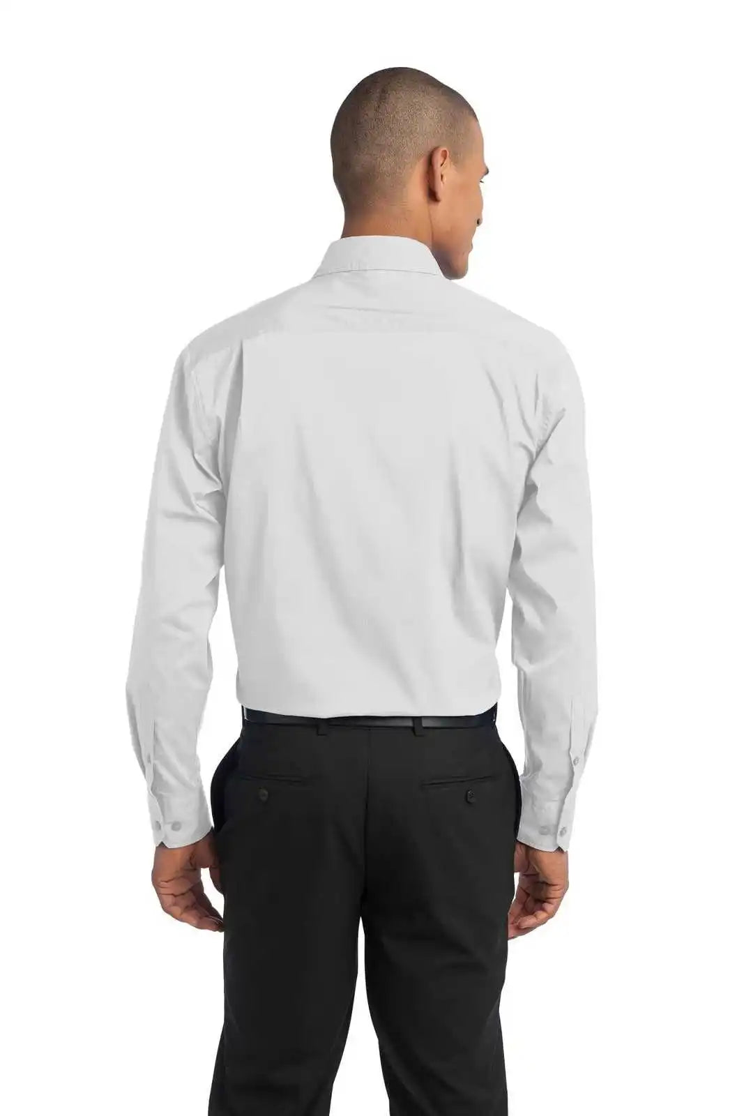 Port Authority S646 Stretch Poplin Shirt - White