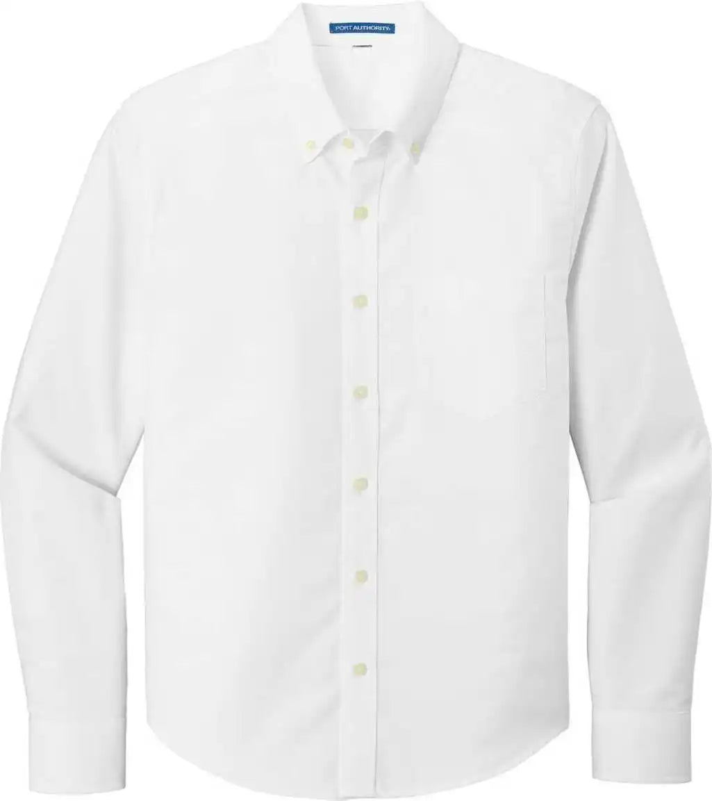 Port Authority S651 Untucked Fit Superpro Oxford White