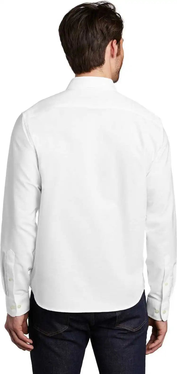 Port Authority S651 Untucked Fit Superpro Oxford - White