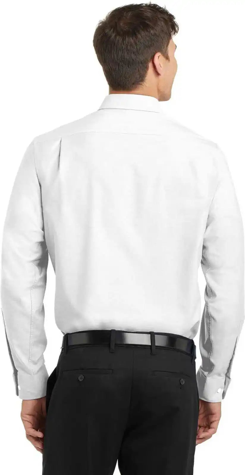 Port Authority S658 Superpro Oxford Shirt - White