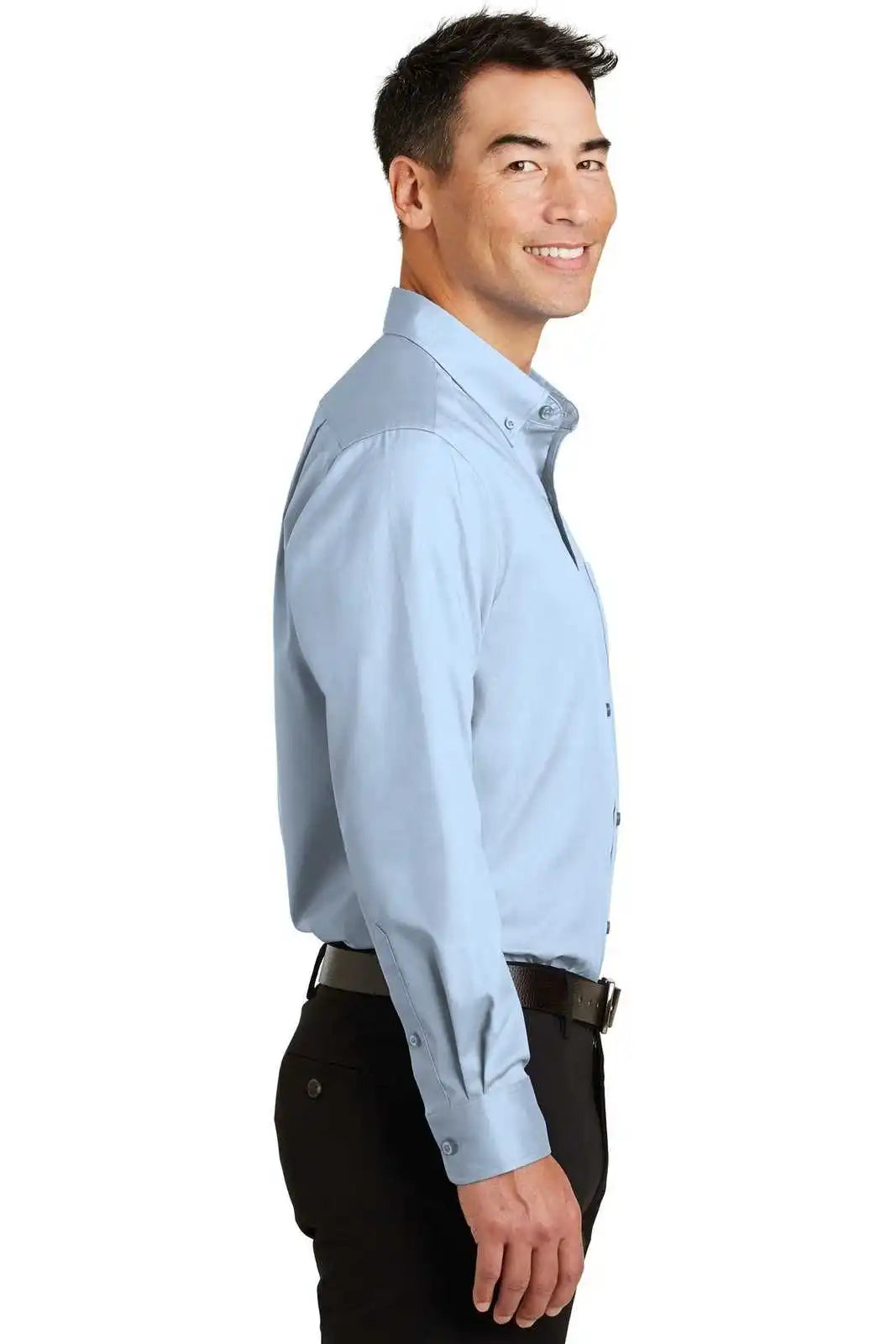 Port Authority S663 Superpro Twill Shirt Cloud Blue