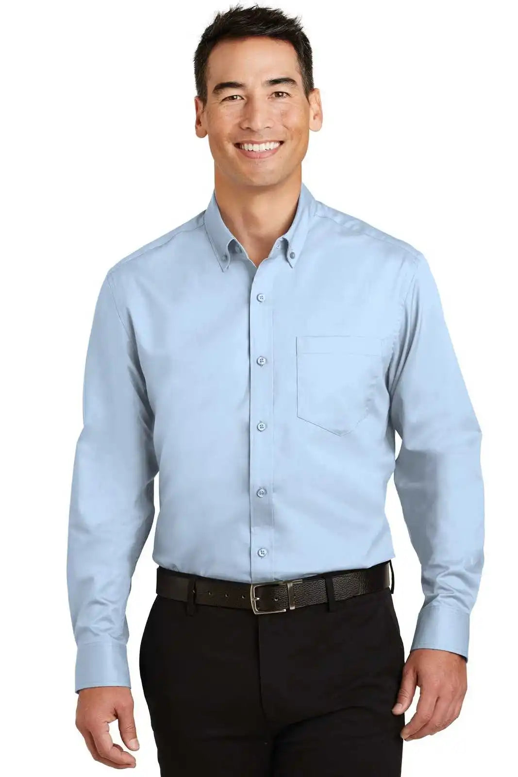 Port Authority S663 Superpro Twill Shirt - Cloud Blue