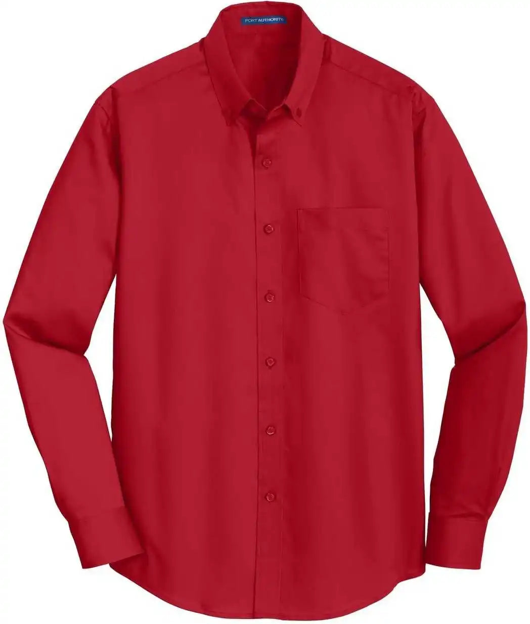 Port Authority S663 Superpro Twill Shirt Rich Red