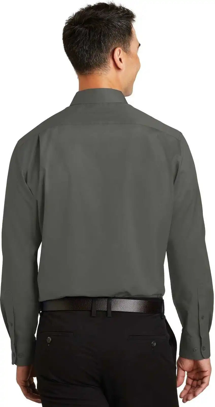 Port Authority S663 Superpro Twill Shirt - Sterling Gray