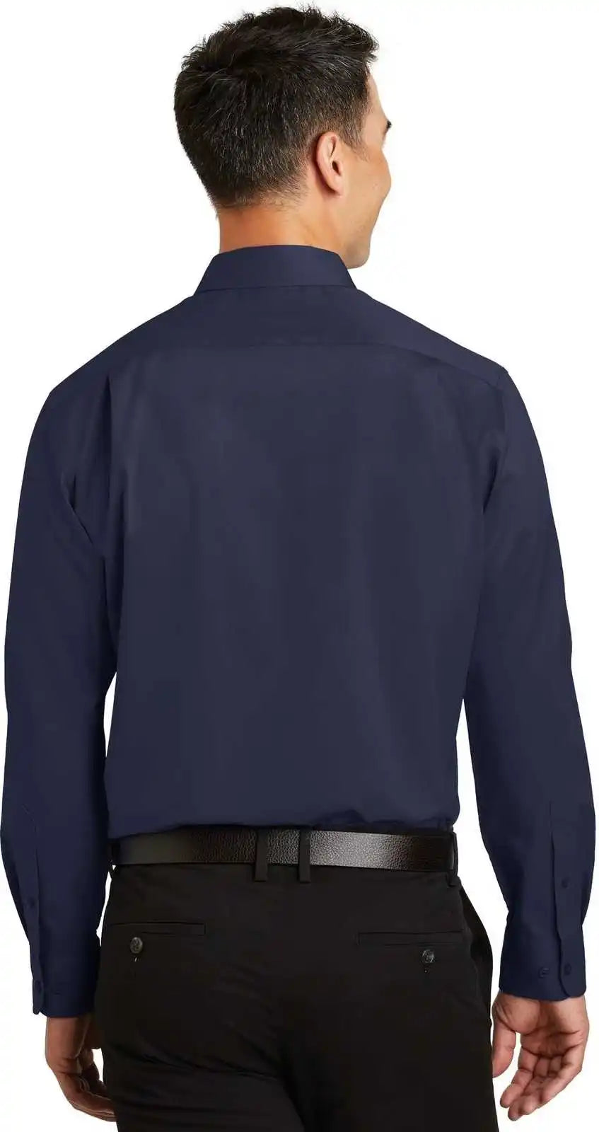 Port Authority S663 Superpro Twill Shirt - True Navy