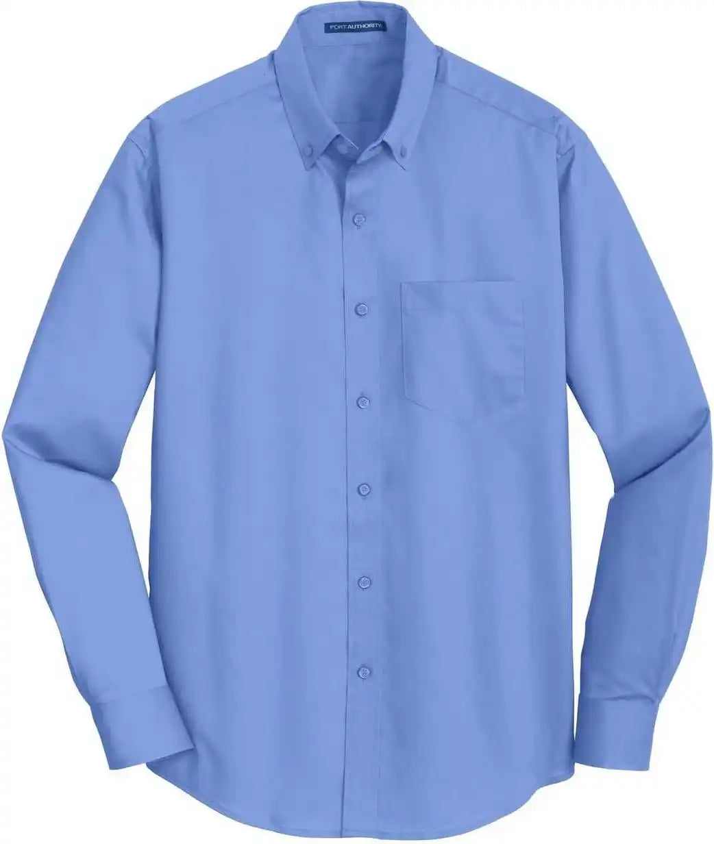 Port Authority S663 Superpro Twill Shirt Ultramarine Blue