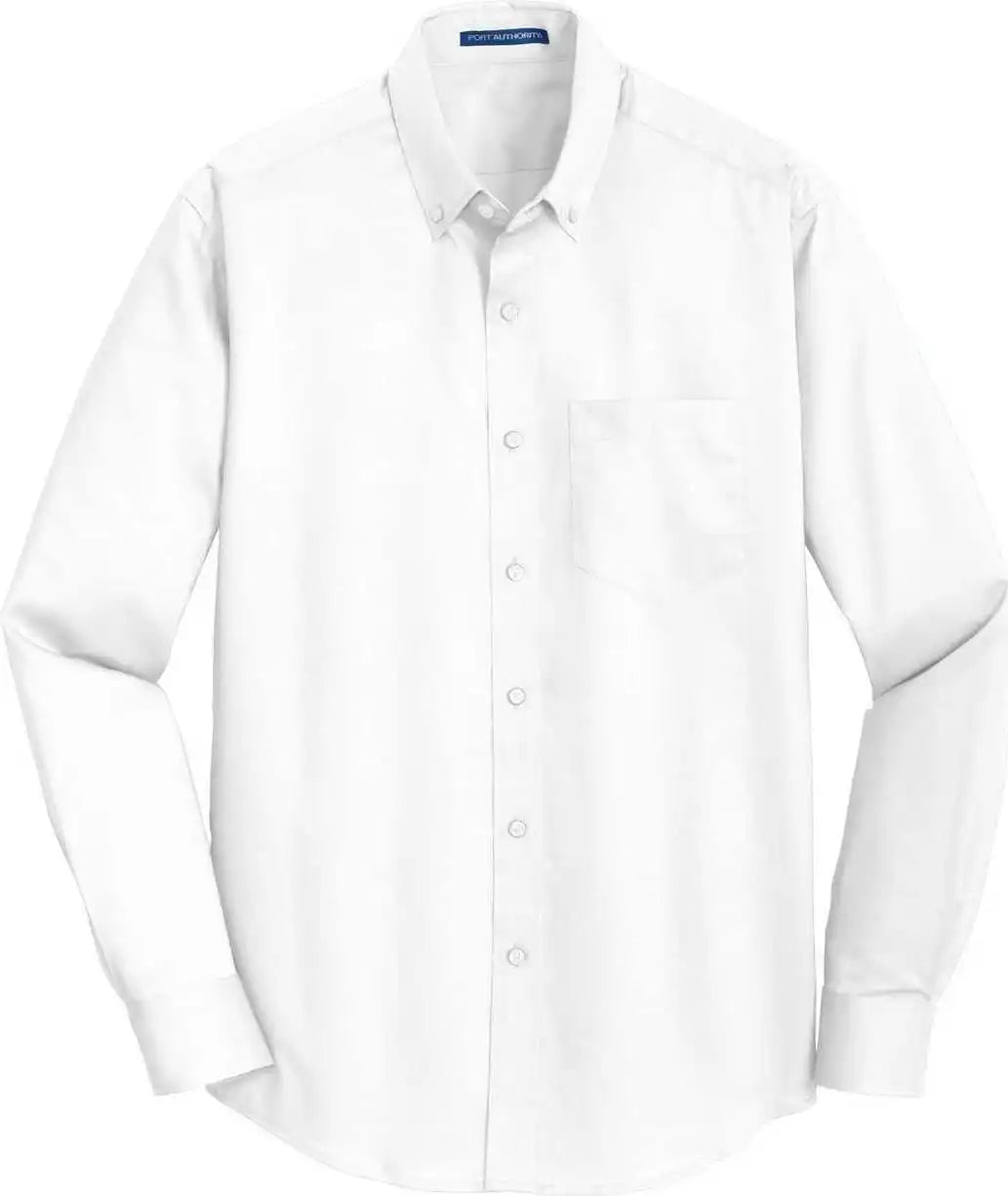 Port Authority S663 Superpro Twill Shirt White