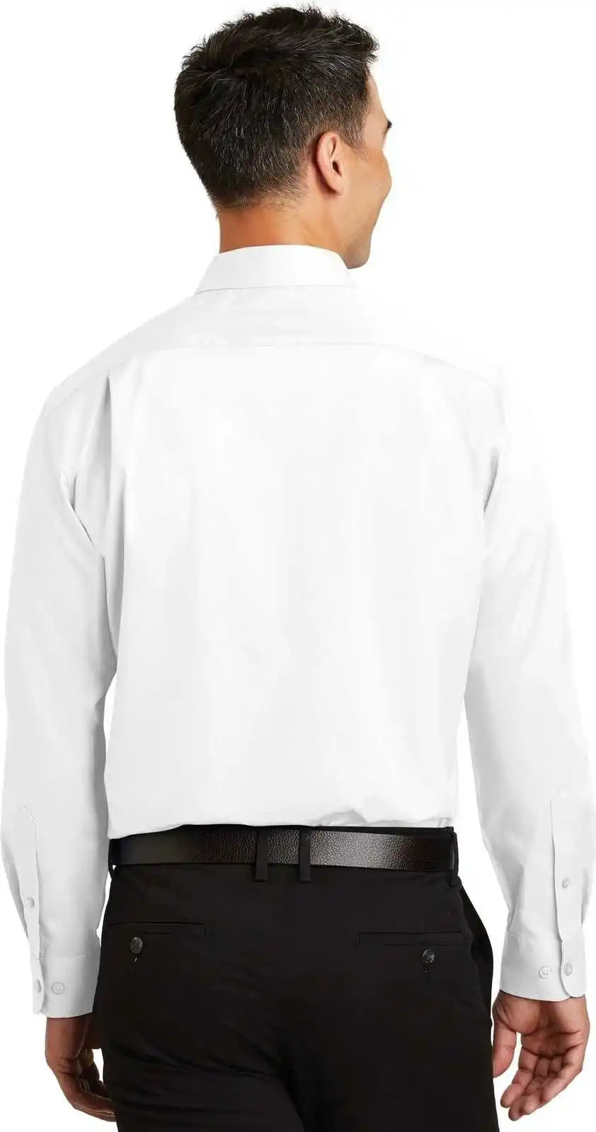 Port Authority S663 Superpro Twill Shirt - White