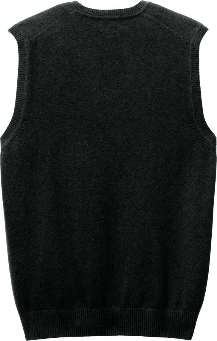 Port Authority Sw2860 Easy Care Sweater Vest - Deep Black