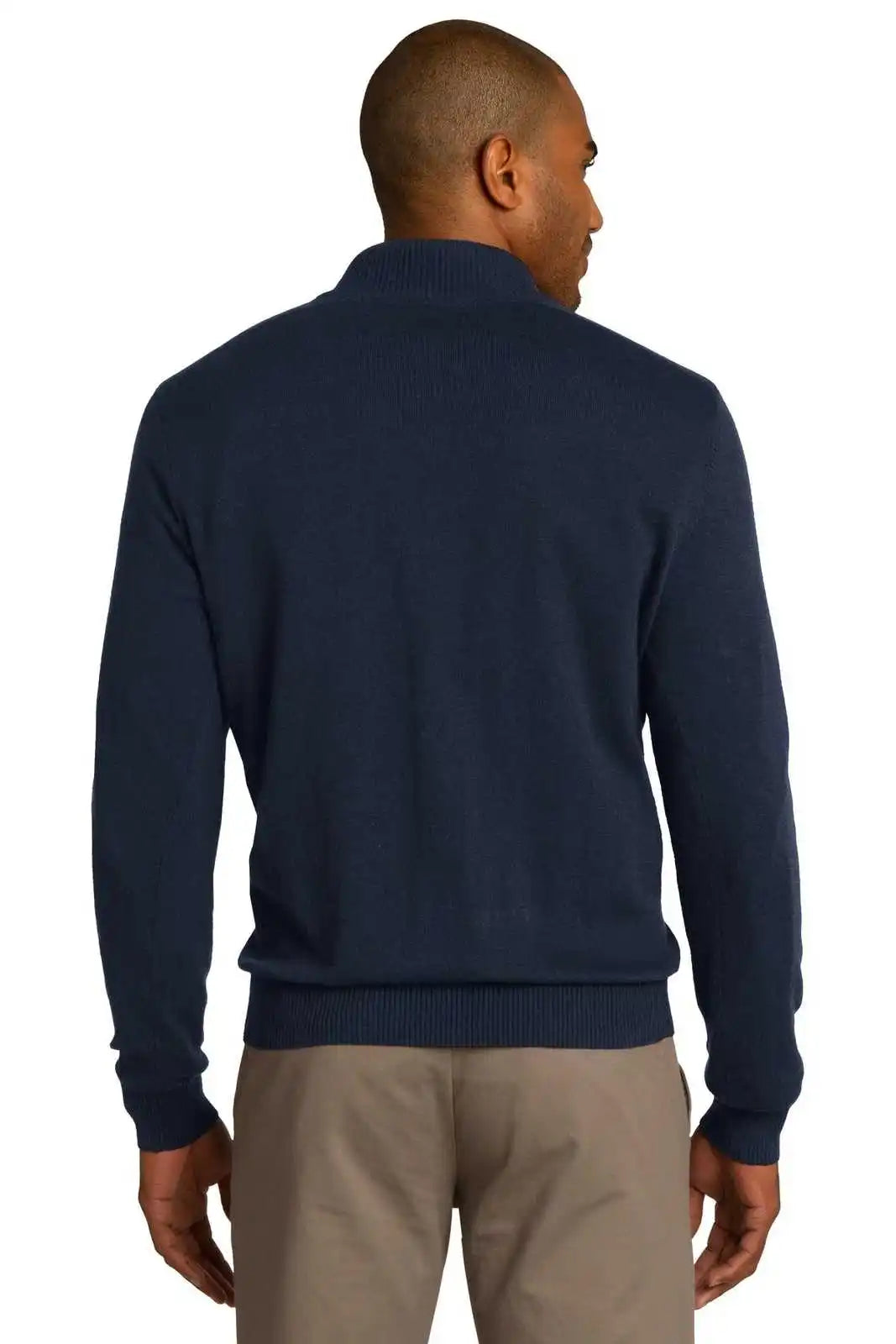 Port Authority Sw290 1/2-zip Sweater - Navy