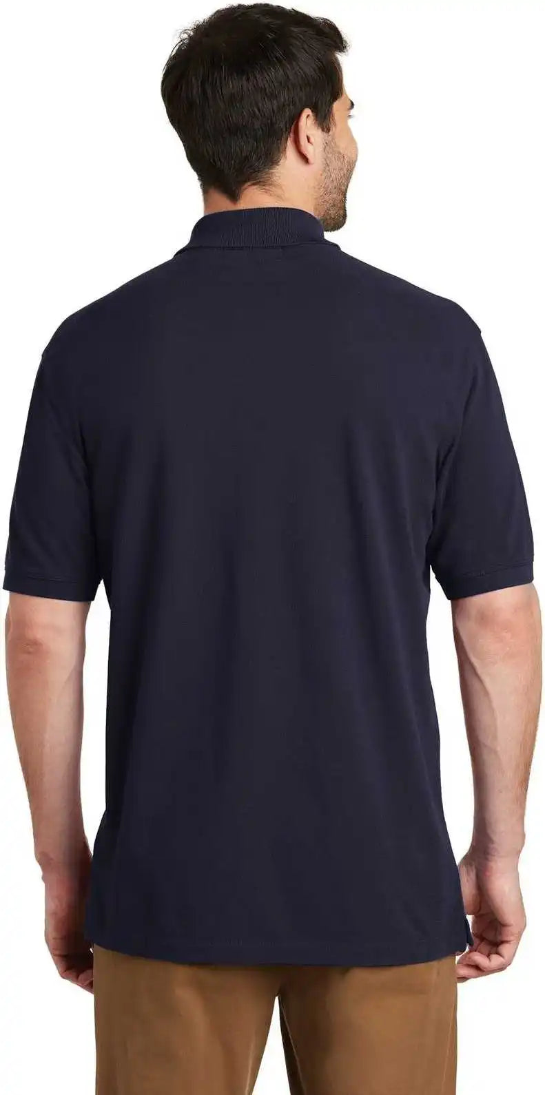 Port Authority Tk8000 Tall Ezcotton Polo Navy