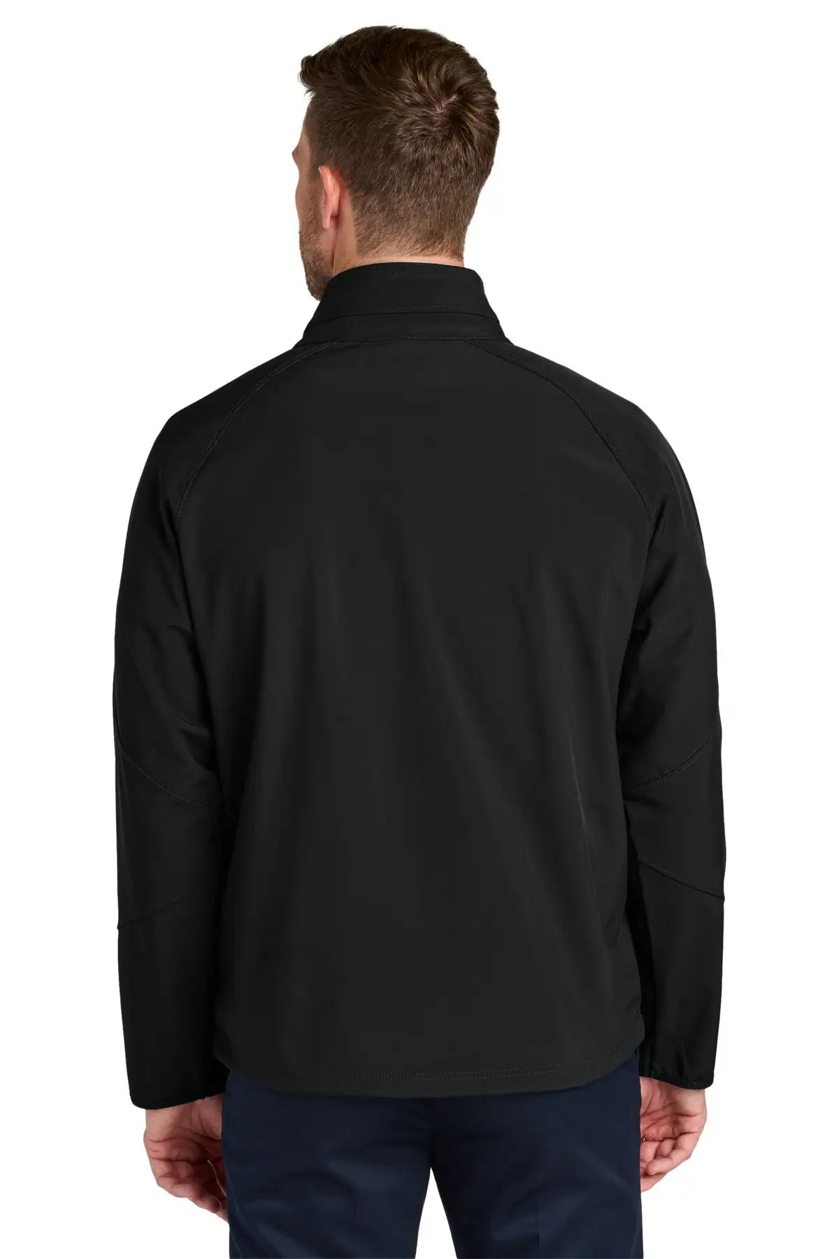 Port Authority Tlj705 Tall Textured Soft Shell Jacket