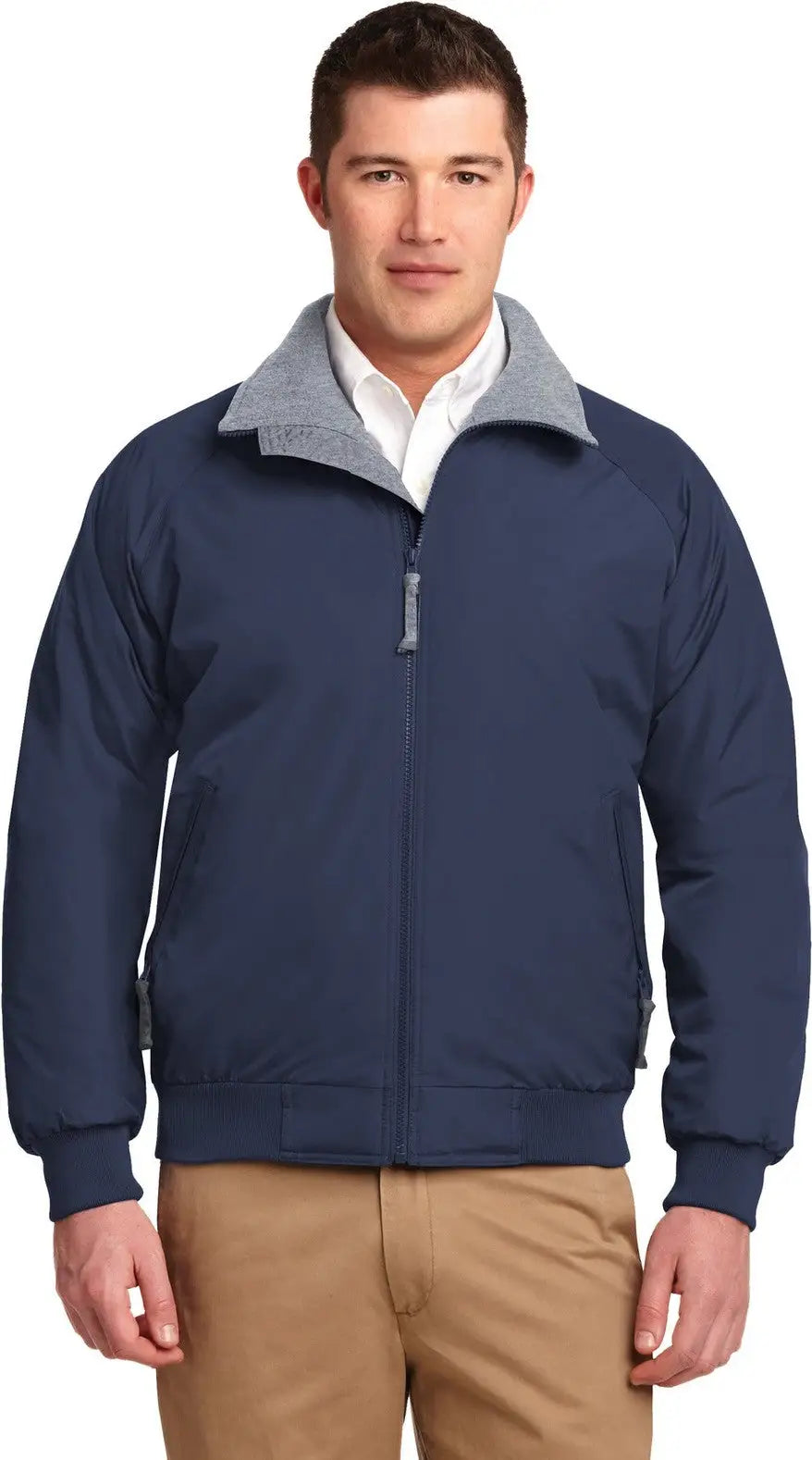 Port Authority Tlj754 Tall Challenger Jacket - True Navy Gray Heather - Navy/ / Adult l