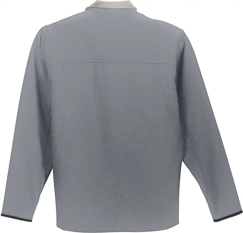 Port Authority Tlj790 Tall Glacier Soft Shell Jacket - Smoke Gray Chrome