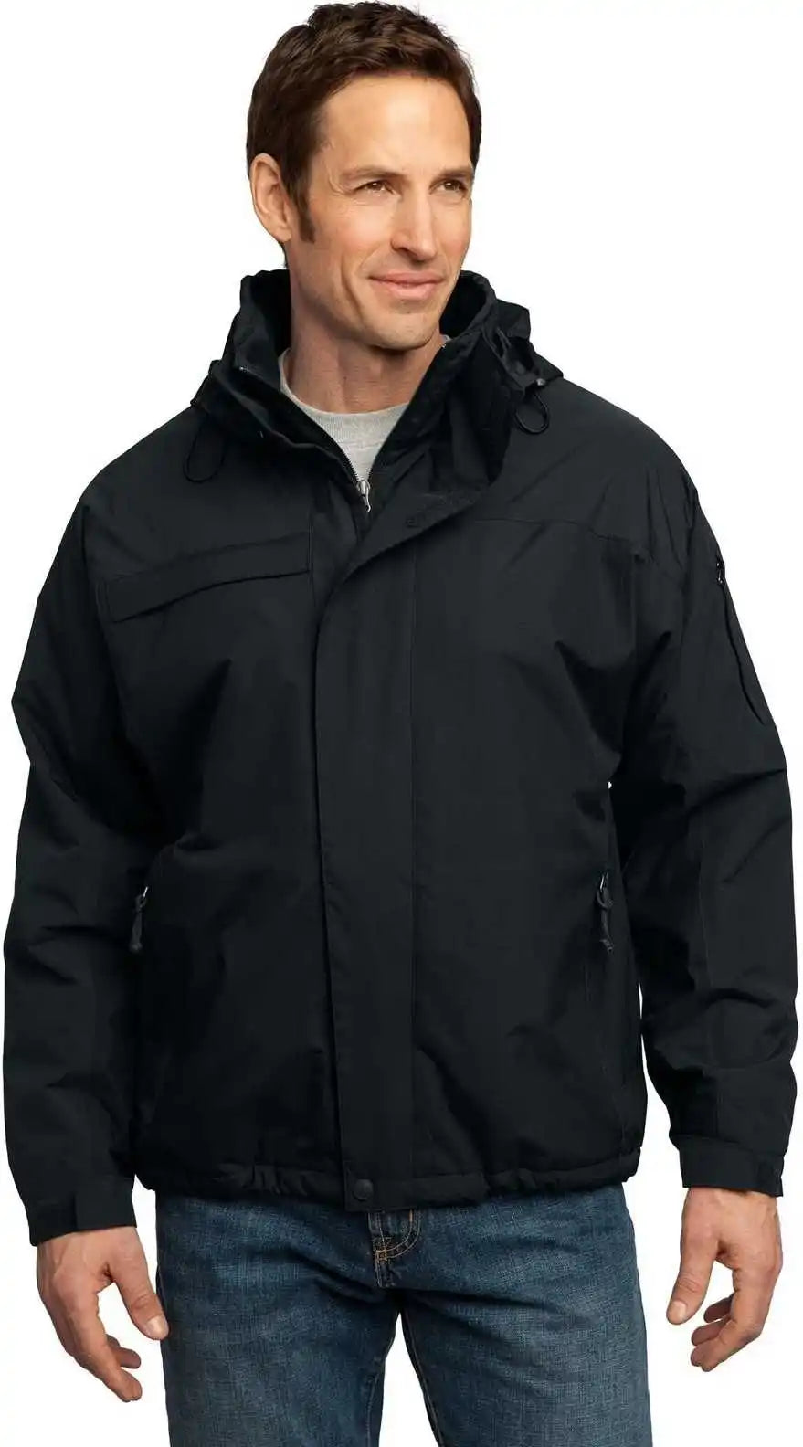 Port Authority Tlj792 Tall Nootka Jacket - Black